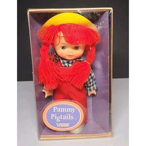 Uneeda Pammy Pigtail Vintage Doll 1981 Red Hair Original Box Style 70720